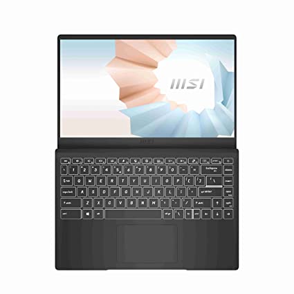 MSI Modern 14, Intel i3-10110U, 14" FHD IPS-Level Panel Laptop (4GB/256GB NVMe SSD/Windows 10 Home/Intel UHD Graphics/Carbon Grey/1.3Kg), B10MW-660IN