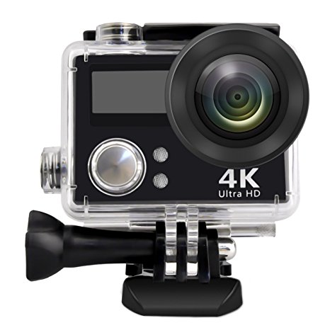 Action Camera, Greatic Waterproof Action Camera PP-V3 HD 4K Wifi Waterproof Sports Camera with 2 inch Display Screen