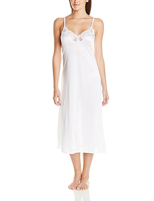 Vassarette Women's Signature Lace Anti-Static Full Slip 10105