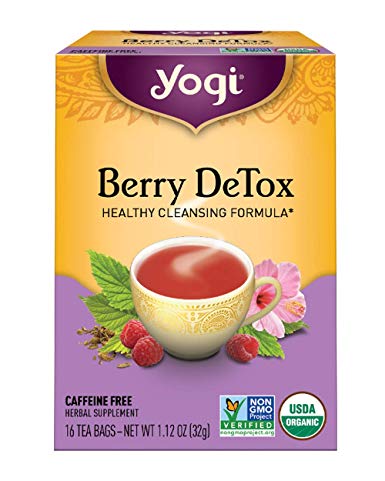 Yogi Herbal Tea Bags, Berry DeTox 16 ea