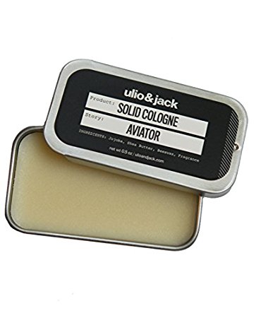 Aviator Men's Solid Cologne by ulio&jack .5oz Tin