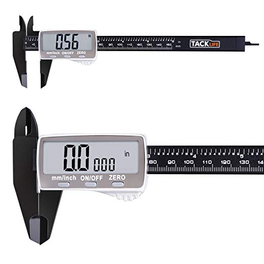 Tacklife Digital Caliper 6 inch with 2 inches Wide Super Clear Display inch/Fractions/Millimeter Conversion | DC01