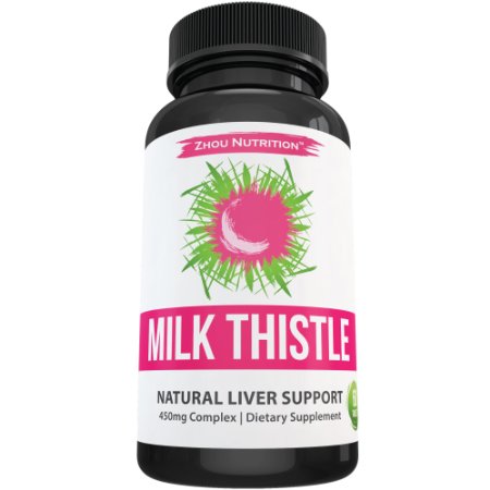 Premium Milk Thistle Complex for Natural Liver Support - Detox 9643 Cleanse 9643 Maintain - Extract and Seed Powder Blend for Maximum Benefits - Powerful Antioxidant - Standardized Silymarin Content