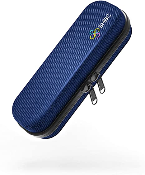 SHBC Compact Insulin Cooler Travel case for Diabetics Carrying On, Working, Office, etc. Well-Organized Small Bag for Medication Cooling Insulation Epi Pen Carrying Case with One Ice Pack Blue