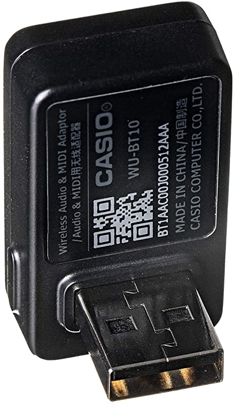 Casio Wireless Bluetooth MIDI/Audio Adapter (WU-BT10)