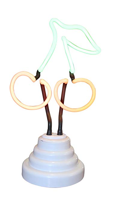 Sunology Small Neon Desk Lamps (Cherries)