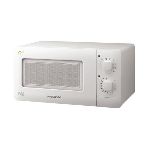 Daewoo QT1 Compact Microwave Oven, 14 L, 600 W - White
