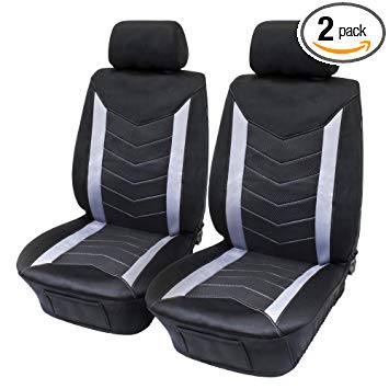 Eurow Vehicle Seat Covers Waterproof Wetsuit EVA Material 2 Pack