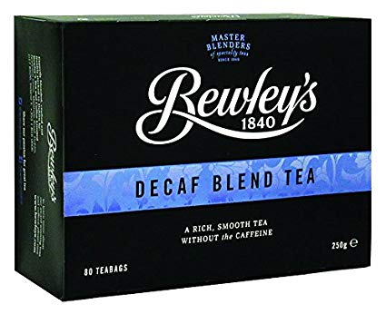Bewley's Decaf Blend Tea Bags, 250 gram, 80 Tea Bags