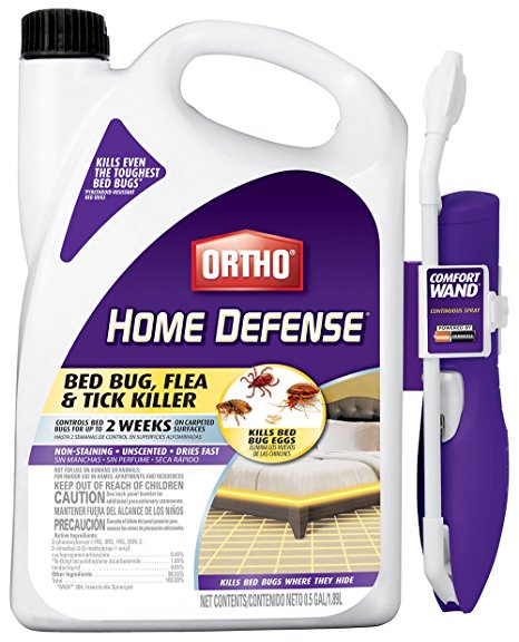Ortho 0202510 Home Defense Max Bed Bug, Flea and Tick Killer