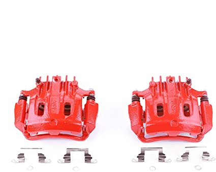 Power Stop S4752 Performance Powder Coated Brake Caliper Set For Ford