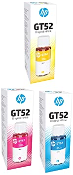 HP Ink Bottle Color Combo Set of 3 (GT52 C/M/Y)