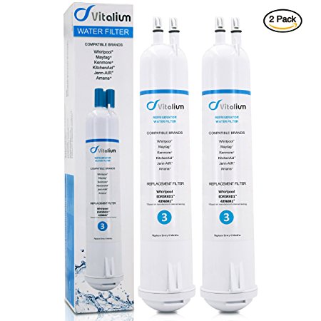4396841 Water Filter 4396710, EDR3RXD1, Replacement for Pur Water Filter 4396841, Kenmore 9083 9030, Filter 3, (3 PACKS)