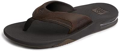 Reef Mens Leather Fanning Sandal