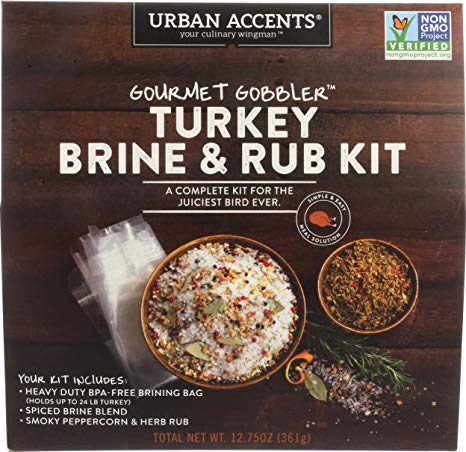 Urban Accents, Spice Blend Gourmet Gobbler Turkey Kit, 12.75 Ounce