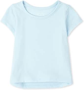 The Children's Place Baby and Toddler Girls High Low Basic Layering Tee