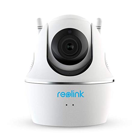 Reolink New Version 5MP 3X Optical Zoom PTZ Indoor Security Camera 2.4GHz 5GHz Dual-band WiFi Camera with 2-Way Audio Motion Alerts IP Camera C2 Pro (White)