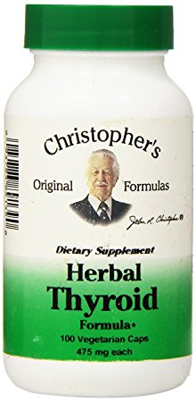 Dr Christopher's Formula Herbal Thyroid, 100 Count
