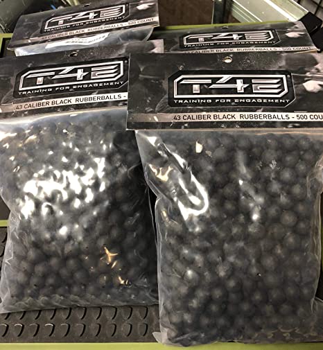 T4E Authentic Umarex New GEN3 .43 Cal Improved Rubber Balls 500ct