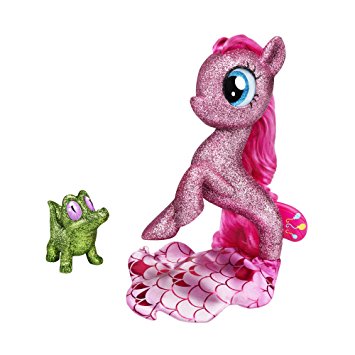 My Little Pony: The Movie Pinkie Pie Seapony Figure with Light-Up Base