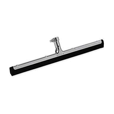 Rubbermaid Commercial Standard Floor Squeegee, 18-inch Dual Moss, Black, FG9C2600BLA