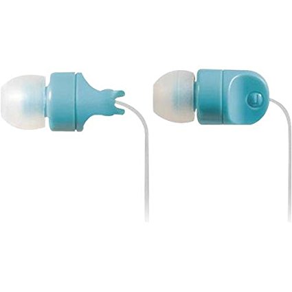 Panasonic RP-HJE100-A Noise Isolation In-Ear Earphones (Blue) (Discontinued by Manufacturer)