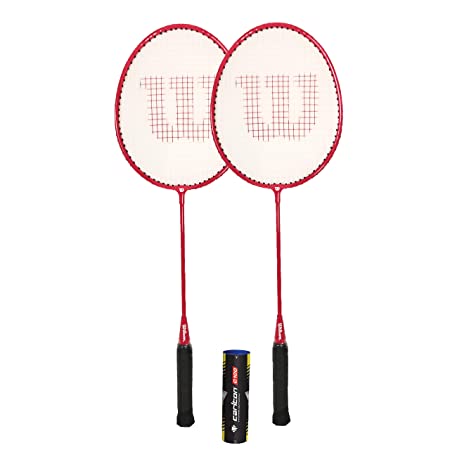 Wilson Fluo Pro Badminton Rackets   Shuttles (Various Options)