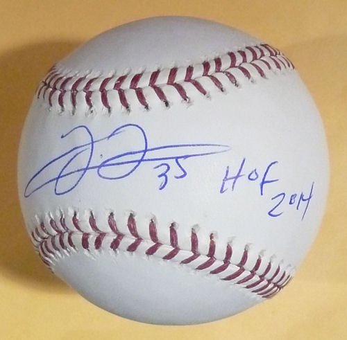 Frank Thomas Autographed OML Baseball w/"HOF 2014" Chicago White Sox w/JSA