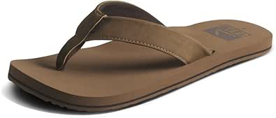 REEF Twinpin Men's Beach Flip Flop, Soft Cushion Footbed, Water Friendly