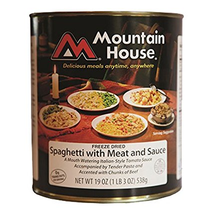 Mountain House Spaghetti with Meat Sauce