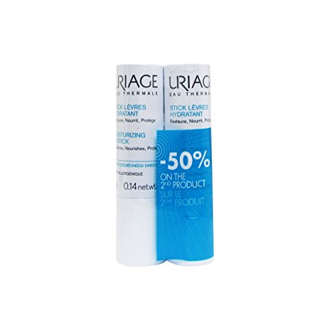 Uriage Moisturizing Lipstick 4 Gr. - 2 Pack