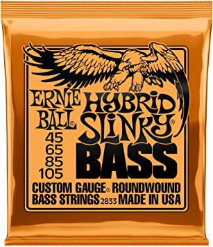 Ernie Ball 2833 Hybrid Slinky Nickel Wound Bass Set (45-105)