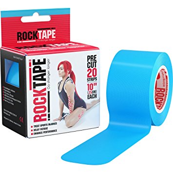 RockTape Kinesiology Tape for Athletes, Water Resistant, Reduce Pain and Injury Recovery