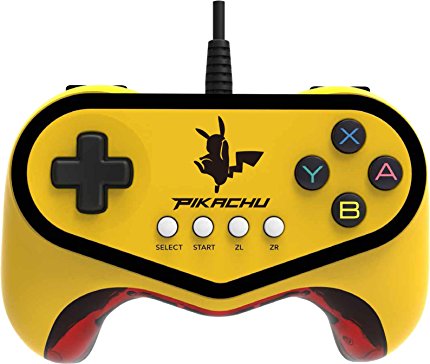 Hori Pokken Tournament Pro Pad Pikachu Limited Edition Controller - Nintendo Wii U