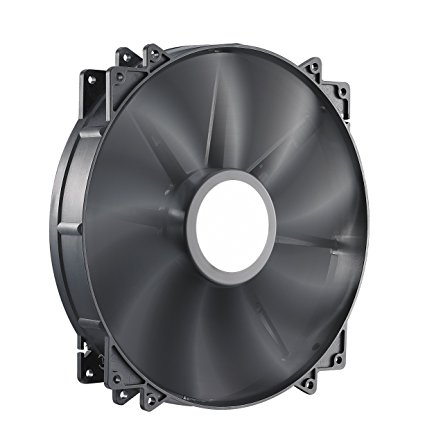 Cooler Master MegaFlow 200 - Sleeve Bearing 200mm Silent Fan for Computer Cases (Black)