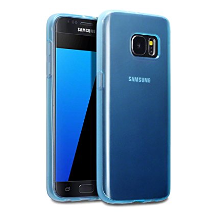 Galaxy S7 Cases, Terrapin [SLIM FIT] Samsung S7 Cover [Blue] Premium Protective TPU Gel Case for Samsung Galaxy S7 - Blue