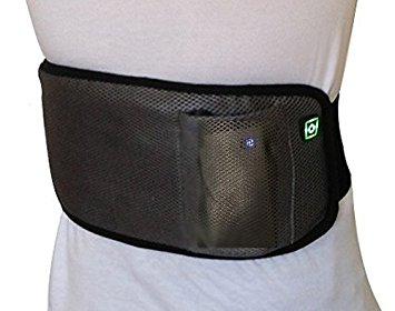 BriteLeafs Far Infrared Therapeutic Rechargeable Cordless Pain Relief Heating Pad / Heating Wrap - Cordless , Rechargeable , Portable , Heat Lasts 2 - 3 Hours (24"x8")