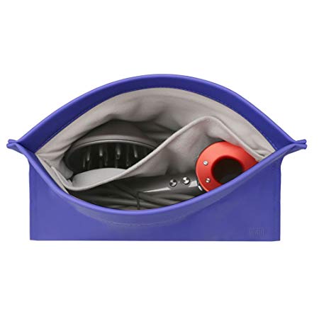 BUBM Travel Carrying Case for Dyson Supersonic Hair Dryer Defuser & Accessories, Royal Blue (CFJ Navy Blue)