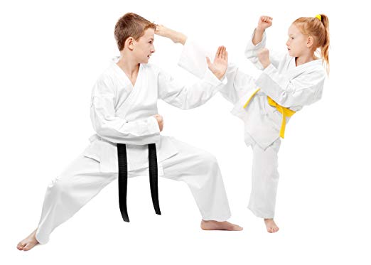TOKYODO Karate Gi/Uniform Jacket, Pants & White Belt - 6 Oz, Extra Light Weight