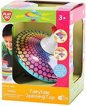 PlayGo Fairytale Spinning Top (Colors and Designs May Vary) Baby Toy