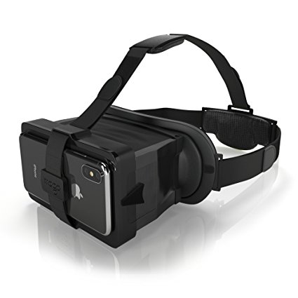 MOGO VR - Virtual Reality Headset For iPhone, Samsung Galaxy, iOS & Android Smartphones,The Only VR Glasses / Goggles with Zero Side Effect(2D)