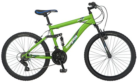 Mongoose Status Mountain Bike, Matte Green, One Size
