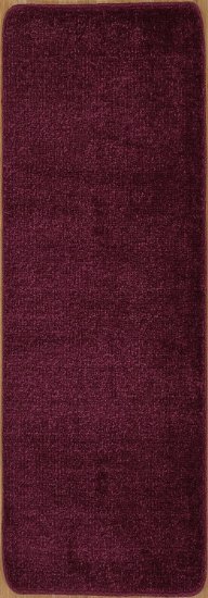 Ottomanson Softy Collection Color Solid Machine-WashableNon-Slip KitchenBathroom Mat Rug 20quot x 59quot Purple