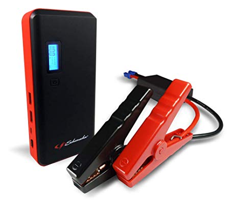 Schumacher SL1327 800 Peak Amp Lithium Ion Jump Starter with USB Portable Power Port