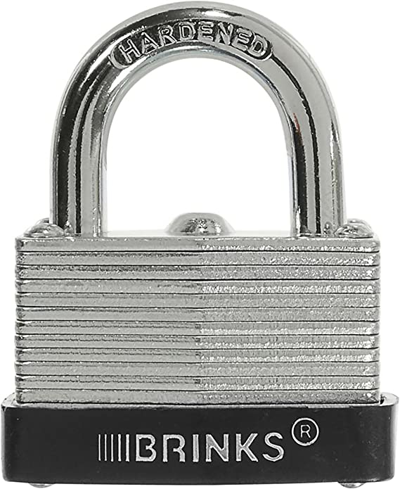 BRINKS 172-40011 40mm Laminated Steel Warded Padlock