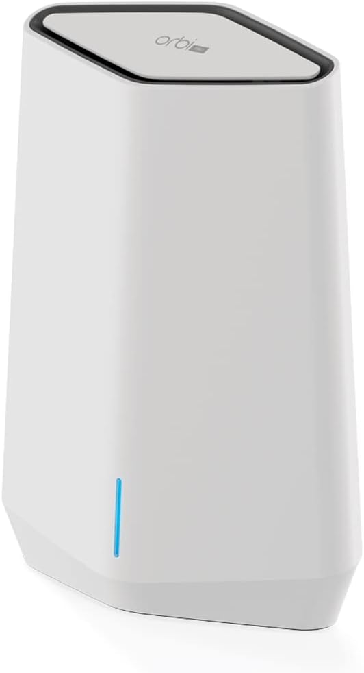 NETGEAR Orbi Pro WiFi 6 Tri-Band Mesh Add-on Satellite (SXS50) for Business or Home | Coverage up to 2,500 sq. ft., 75 Devices | AX5400 802.11AX (up to 5.4Gbps) | Requires Orbi Pro WiFi 6 Router