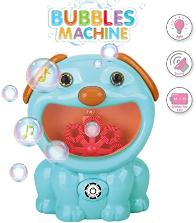 Hasak1 Automatic Bubble Machine Toys for Kids Toddlers Outdoors,Kids Bath Bubble Maker Machine for Bathtub,Bubble Blower Machine for Parties/Birthday/Weedings/Gifts