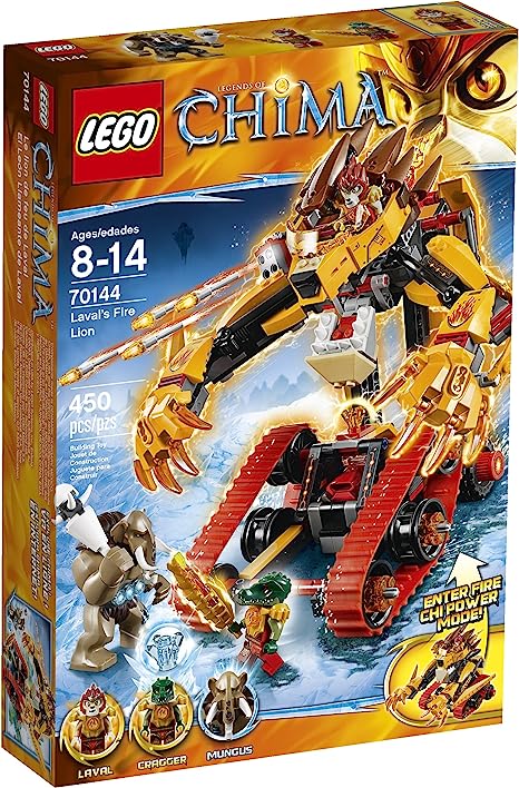 LEGO Chima 70144 Laval's Fire Lion Building Toy