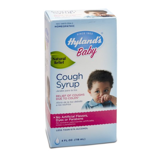Hylands Baby Cough Syrup Natural Cough and Cold Relief 4 Ounce