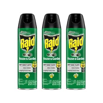 Raid House and Garden Aerosol, 11 OZ (Pack of 3)